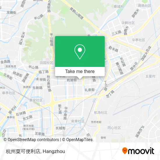 杭州粟可便利店 map