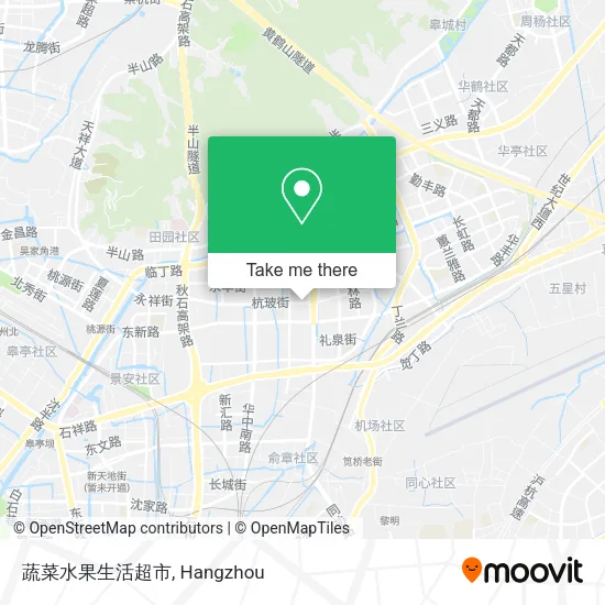 蔬菜水果生活超市 map