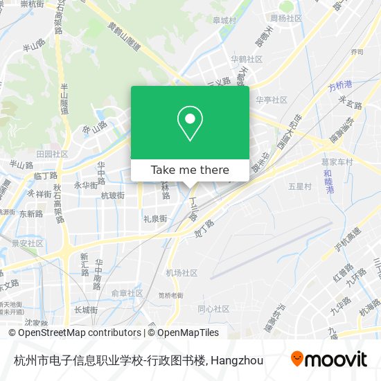 杭州市电子信息职业学校-行政图书楼 map