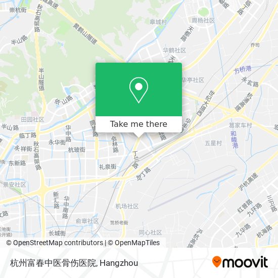 杭州富春中医骨伤医院 map