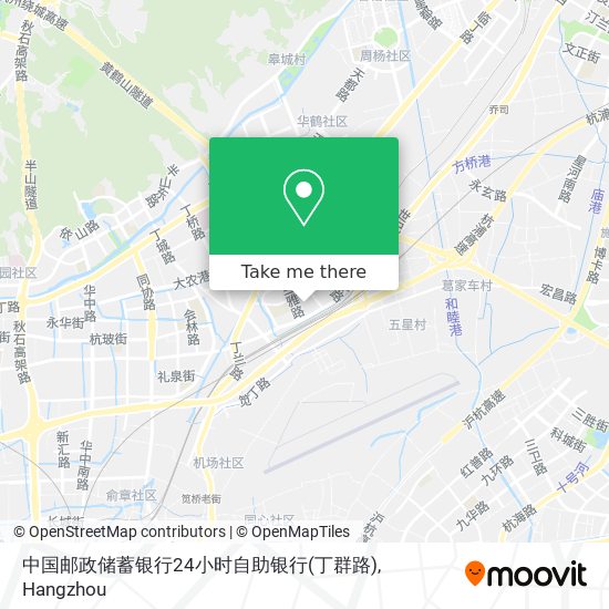 中国邮政储蓄银行24小时自助银行(丁群路) map