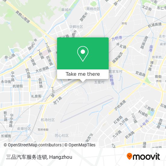 三品汽车服务连锁 map
