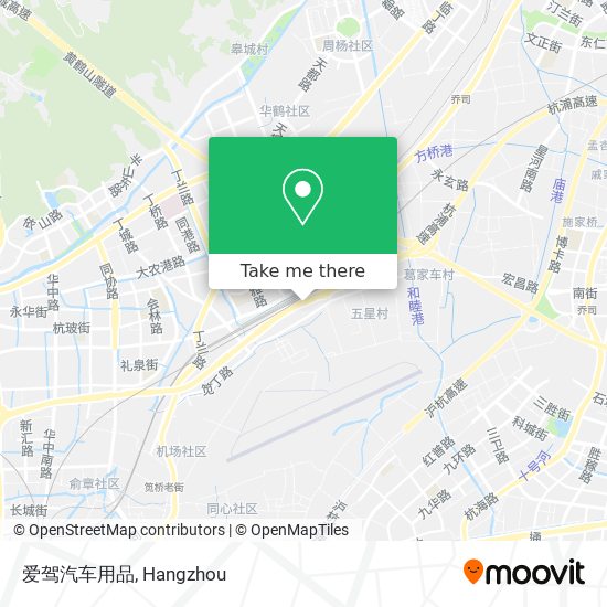 爱驾汽车用品 map