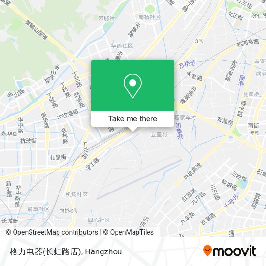 格力电器(长虹路店) map
