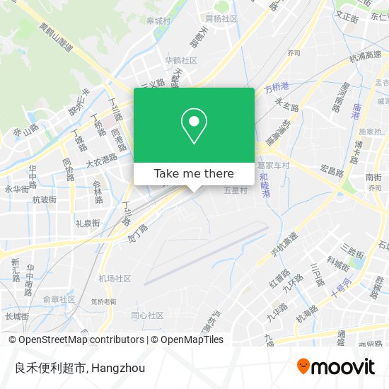 良禾便利超市 map