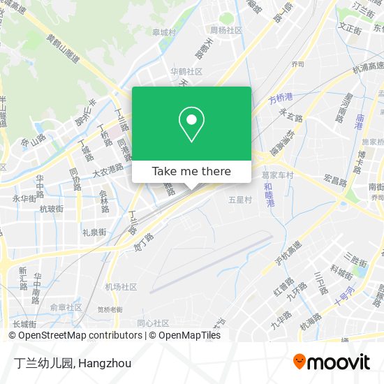 丁兰幼儿园 map