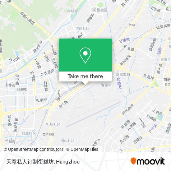 天意私人订制蛋糕坊 map