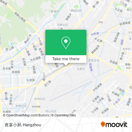 夜宴小厨 map