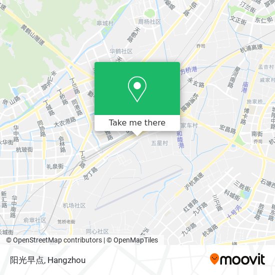 阳光早点 map