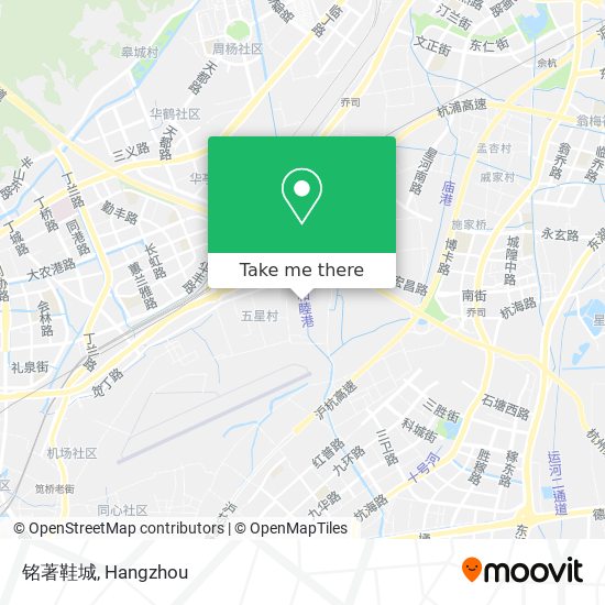 铭著鞋城 map