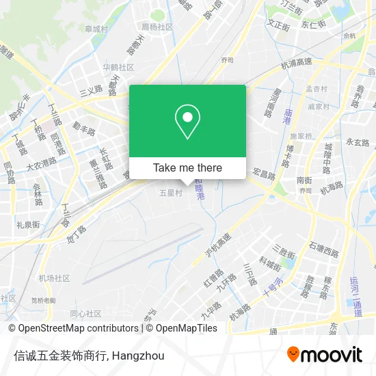 信诚五金装饰商行 map