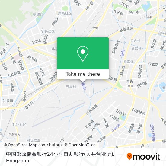 中国邮政储蓄银行24小时自助银行(大井营业所) map