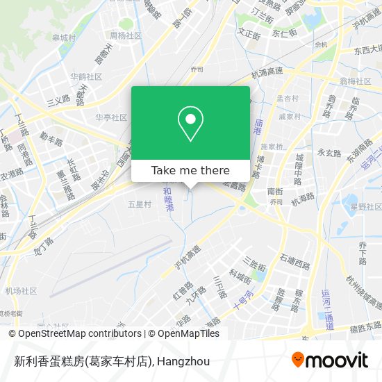 新利香蛋糕房(葛家车村店) map