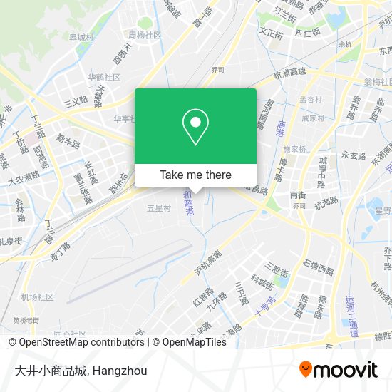 大井小商品城 map