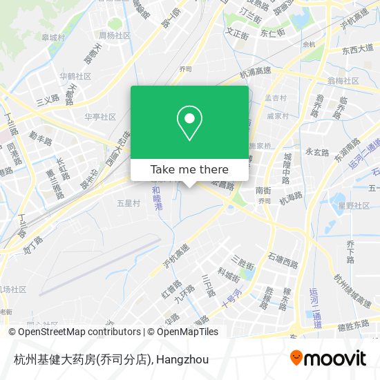 杭州基健大药房(乔司分店) map