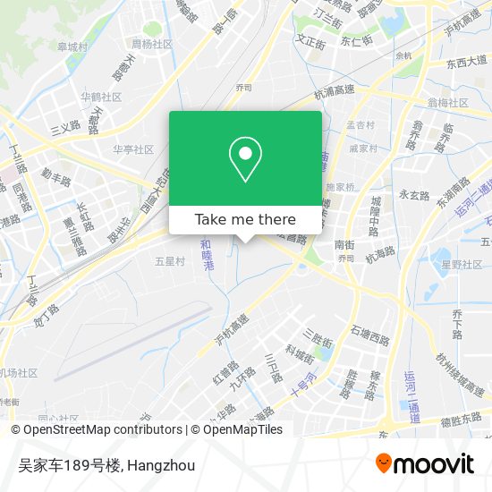 吴家车189号楼 map