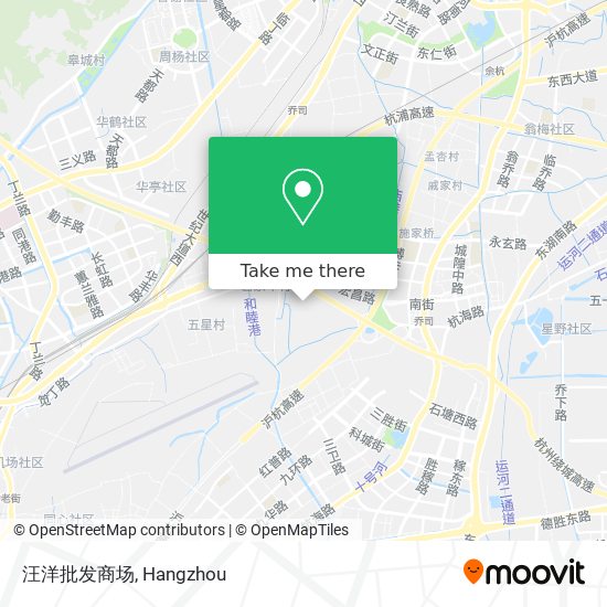 汪洋批发商场 map