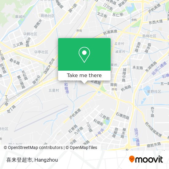 喜来登超市 map