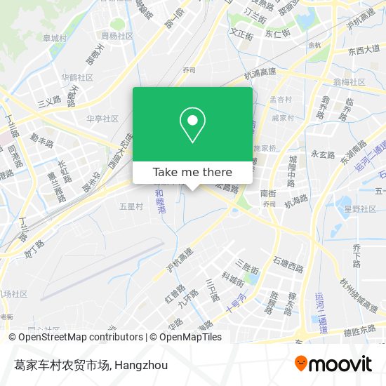 葛家车村农贸市场 map