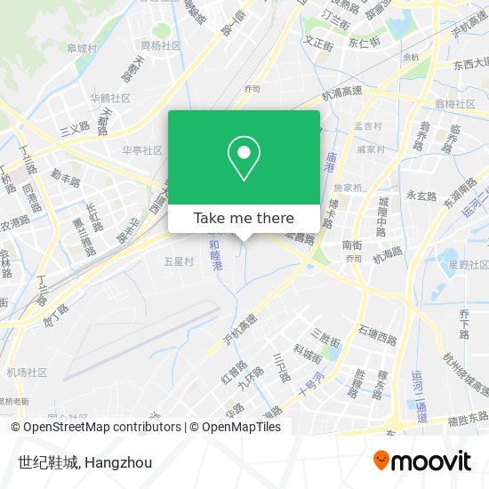 世纪鞋城 map