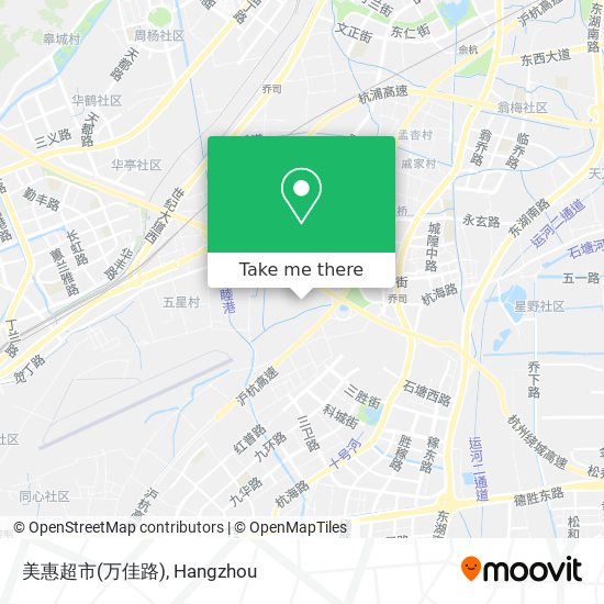 美惠超市(万佳路) map