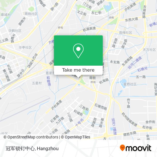 冠军锁钉中心 map