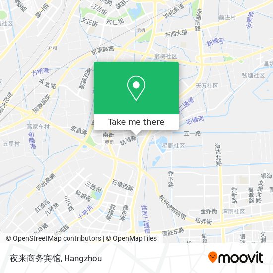 夜来商务宾馆 map