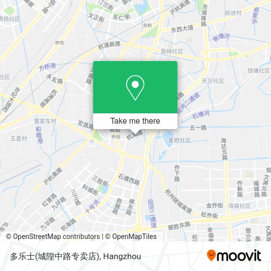 多乐士(城隍中路专卖店) map
