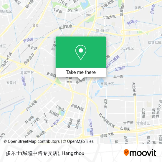 多乐士(城隍中路专卖店) map