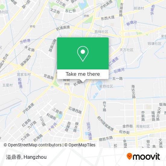 溢鼎香 map