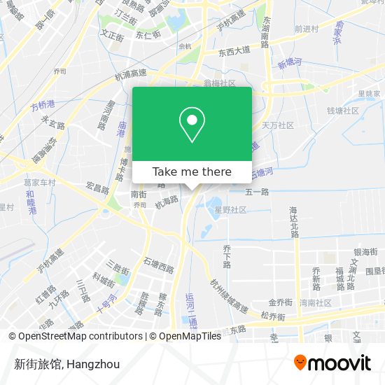 新街旅馆 map