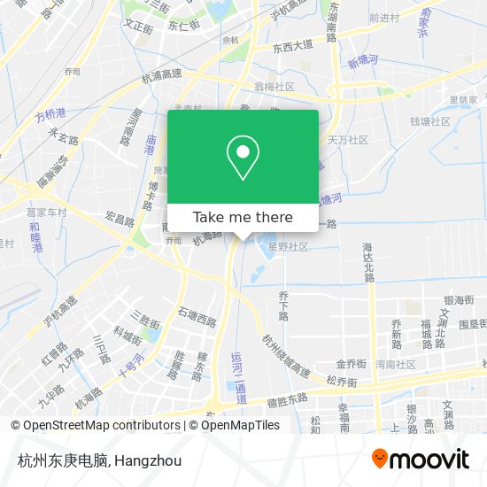 杭州东庚电脑 map
