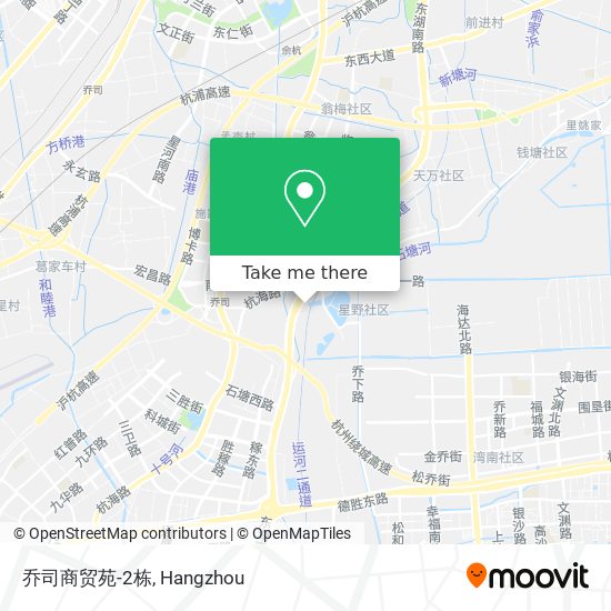 乔司商贸苑-2栋 map