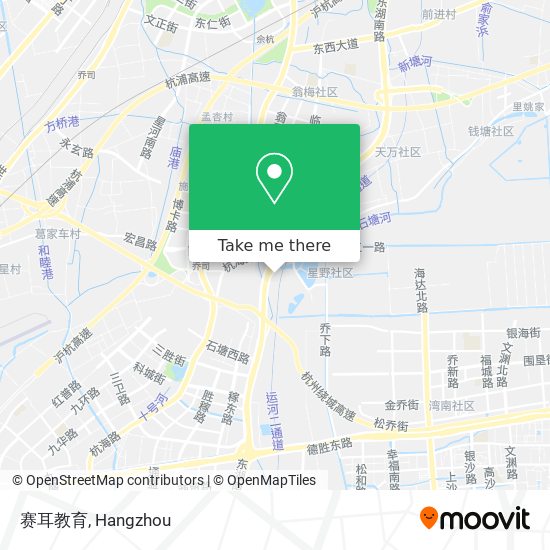 赛耳教育 map