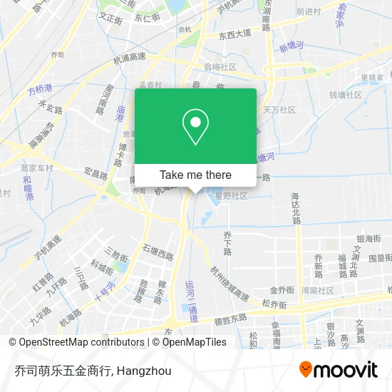 乔司萌乐五金商行 map