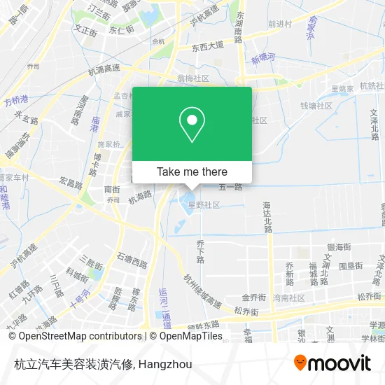 杭立汽车美容装潢汽修 map
