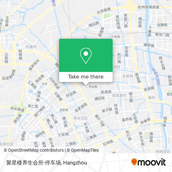 聚星楼养生会所-停车场 map