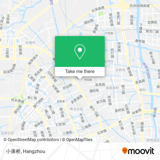 小康桥 map
