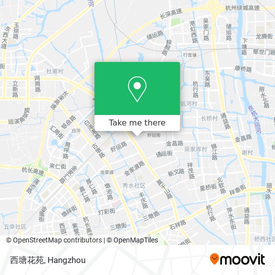 西塘花苑 map