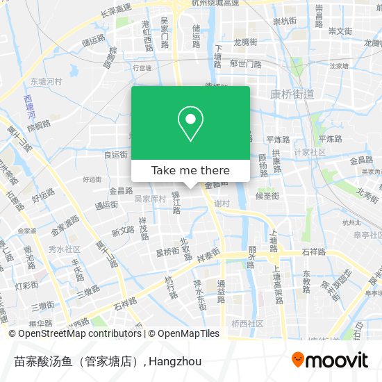 苗寨酸汤鱼（管家塘店） map