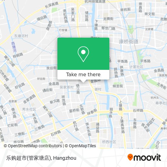 乐购超市(管家塘店) map