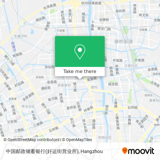 中国邮政储蓄银行(好运街营业所) map