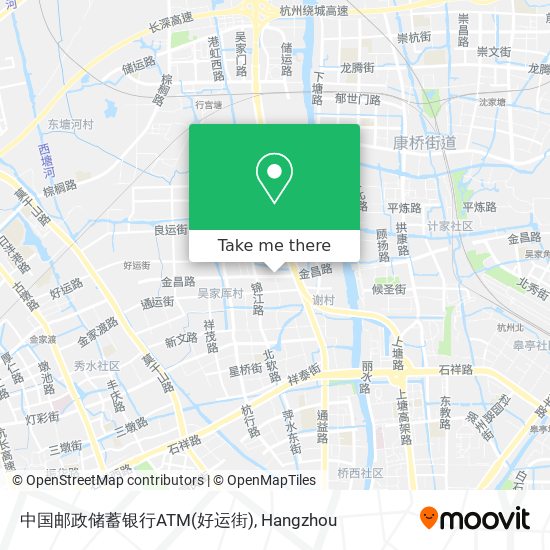 中国邮政储蓄银行ATM(好运街) map