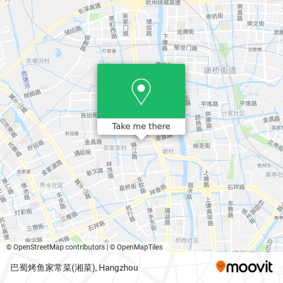 巴蜀烤鱼家常菜(湘菜) map