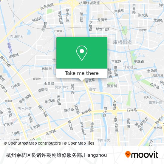 杭州余杭区良诸许朝刚维修服务部 map