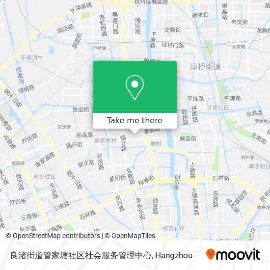 良渚街道管家塘社区社会服务管理中心 map