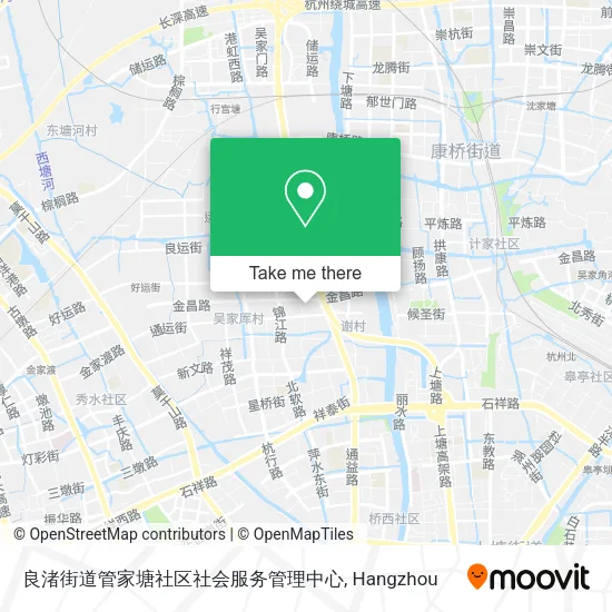 良渚街道管家塘社区社会服务管理中心 map
