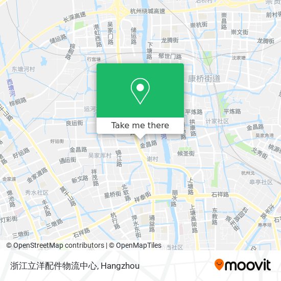 浙江立洋配件物流中心 map