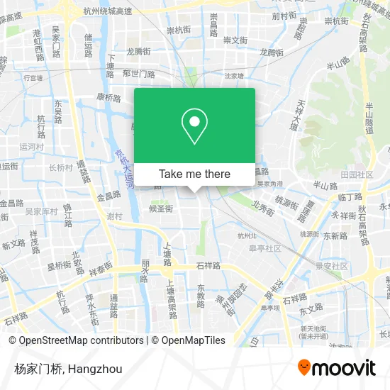 杨家门桥 map