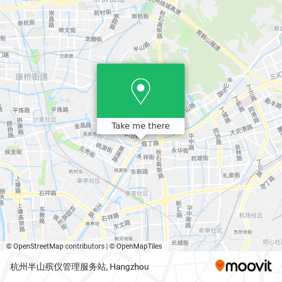 杭州半山殡仪管理服务站 map